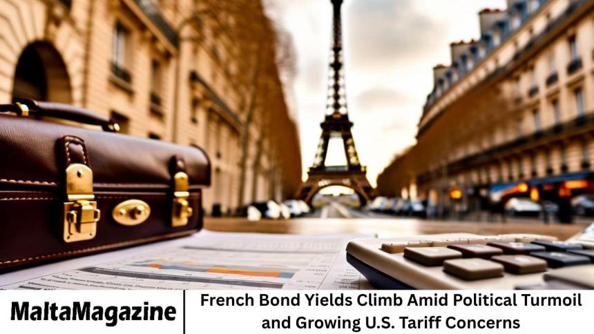 French Bond Yields Climb Amid Political Turmoil and Growing U.S. Tariff Concerns