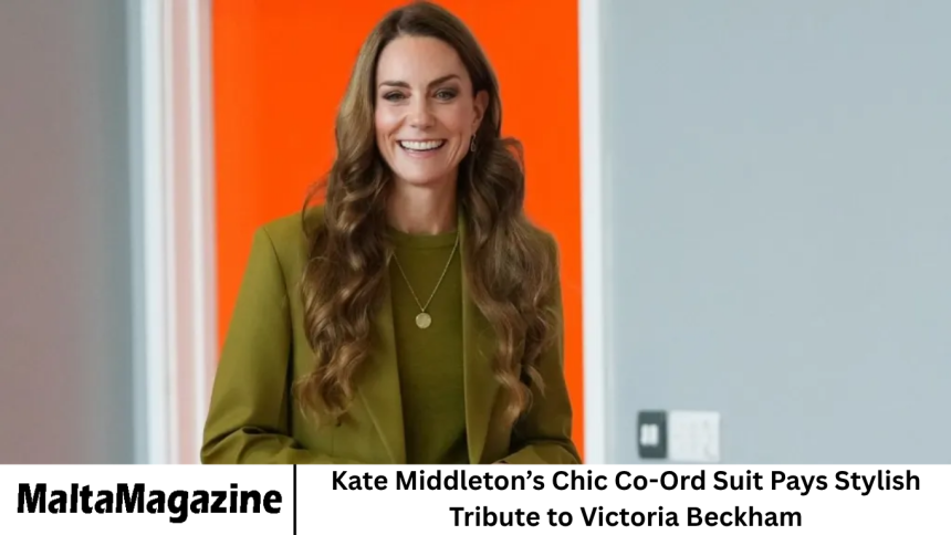 Kate Middleton’s Chic Co-Ord Suit Pays Stylish Tribute to Victoria Beckham
