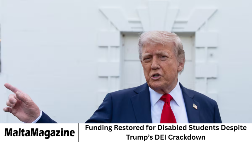 Funding Restored for Disabled Students Despite Trump’s DEI Crackdown