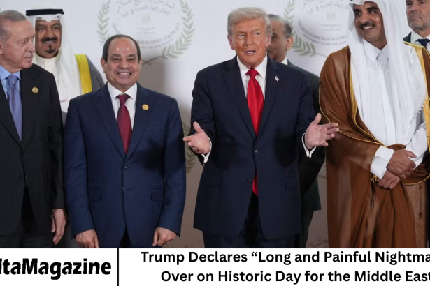 Trump Declares “Long and Painful Nightmare” Over on Historic Day for the Middle East