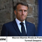 Macron Blames Rivals as France’s Political Turmoil Deepens