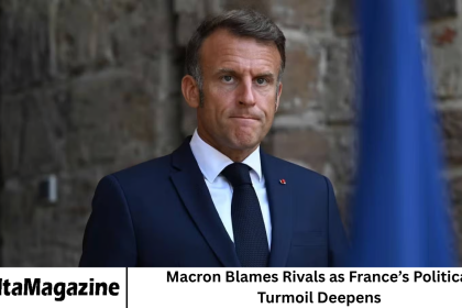 Macron Blames Rivals as France’s Political Turmoil Deepens