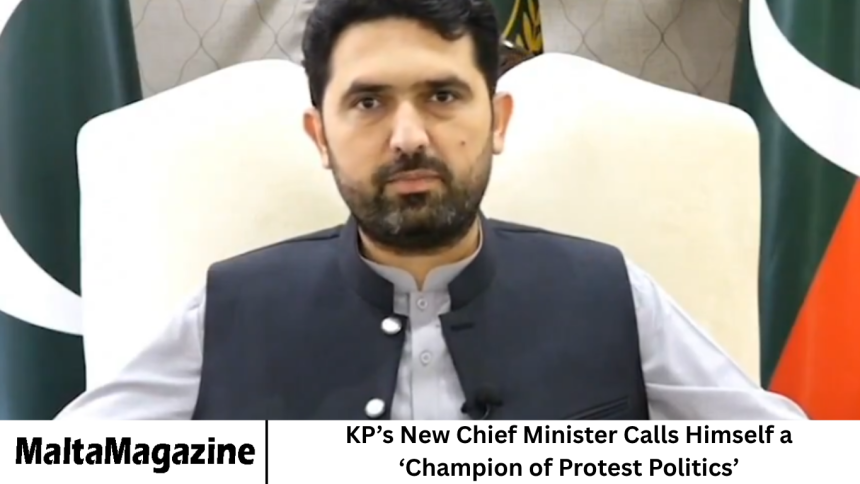 KP’s New Chief Minister Calls Himself a ‘Champion of Protest Politics’