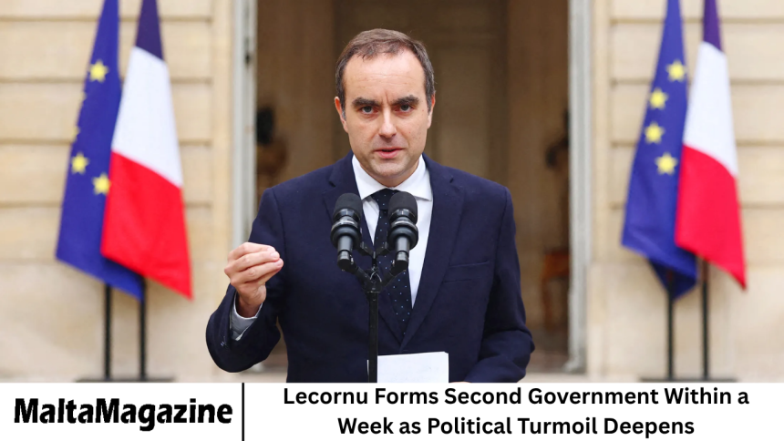 Lecornu Forms Second Government Within a Week as Political Turmoil Deepens